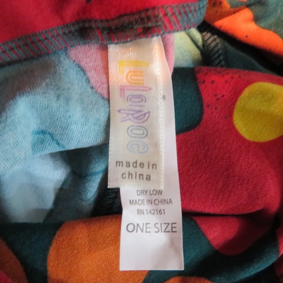 LuLaRoe Leggings in floral print - Picture 5 of 5